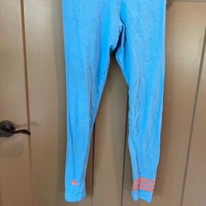 Adidas Leggings Sz. Small Blue and Orange